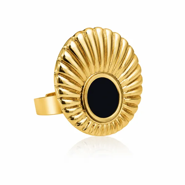 Minimalist_18K_Gold_Plated_Oval_Black_Enamel_Sun_Ring_|_Waterproof_&_Tarnish-Free_Stainless_Steel_Bold_Statement_Finger_Ring