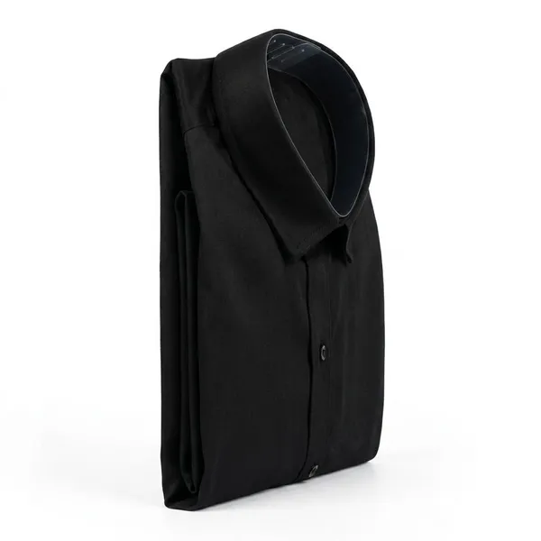 Dealshpere_Men_Solid_Formal_Black_Shirt