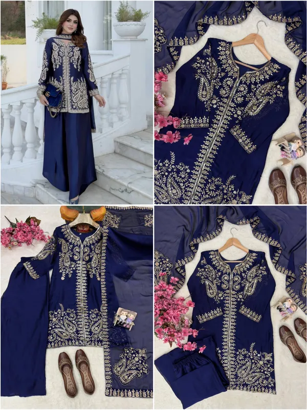 Navy_Blue_Rangoli_Silk_Palazzo_Suit_For_Women