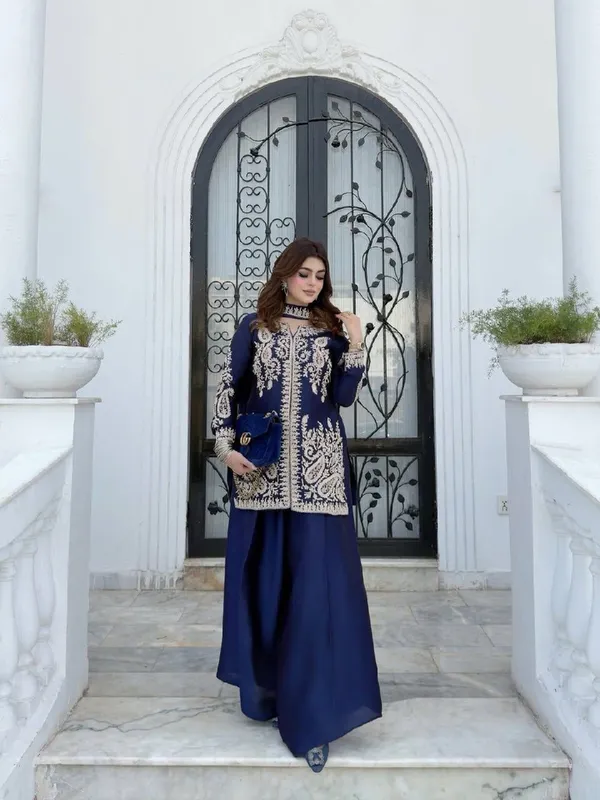 Navy_Blue_Rangoli_Silk_Palazzo_Suit_For_Women