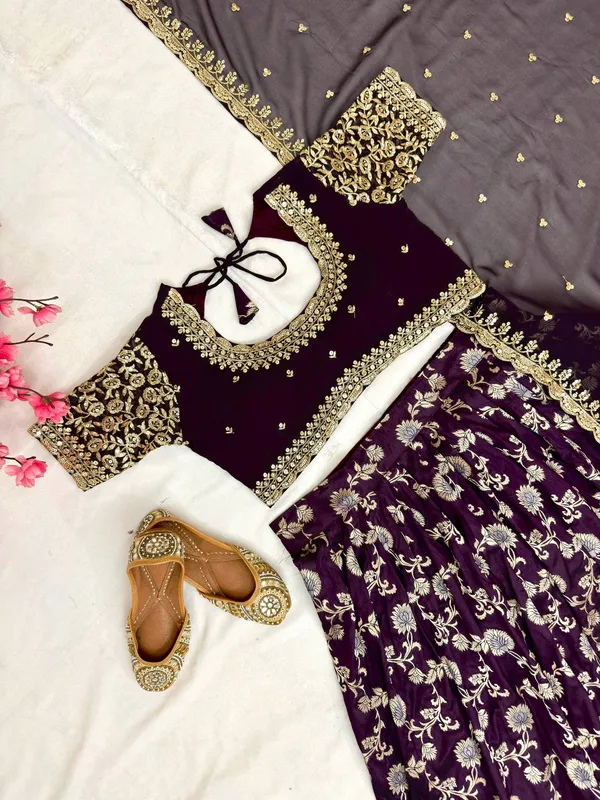 Purple_Heavy_Georgette_Lehenga_Choli_For_Women