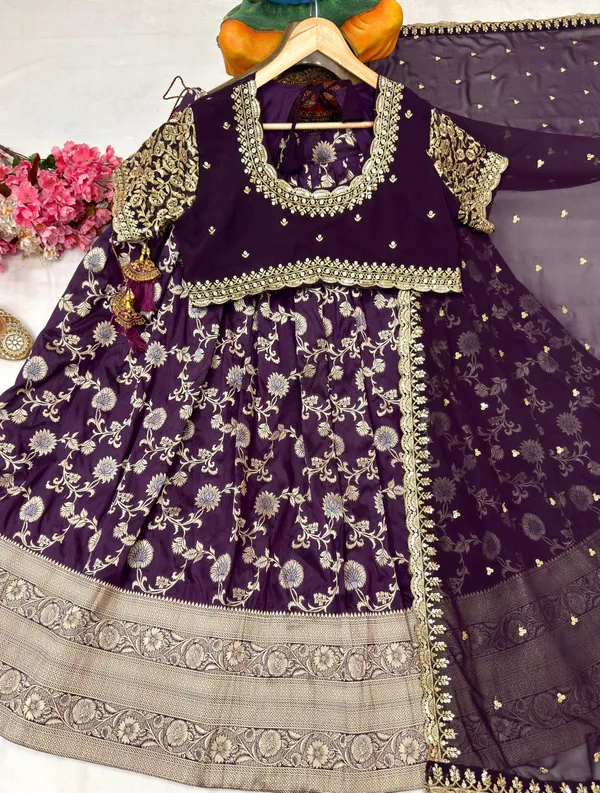 Purple_Heavy_Georgette_Lehenga_Choli_For_Women