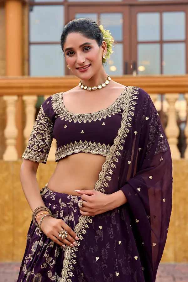 Purple_Heavy_Georgette_Lehenga_Choli_For_Women