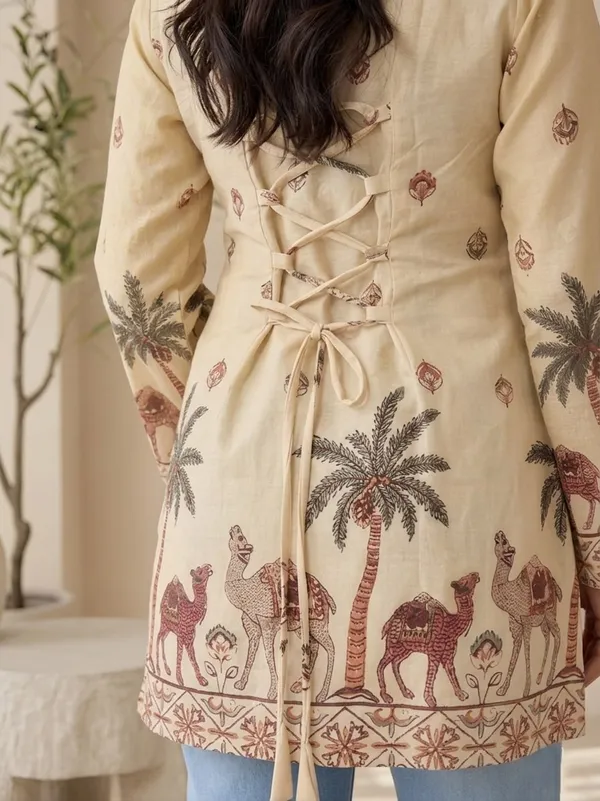 Beige_Cotton_Tunic_For_Women