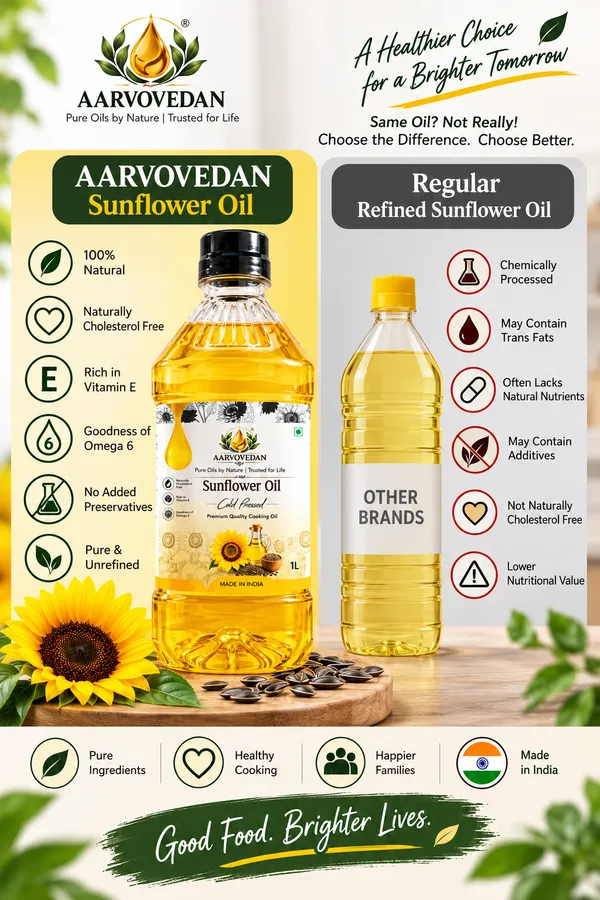 Aarvovedan_Sunflower_Oil_Cold_Pressed_1L