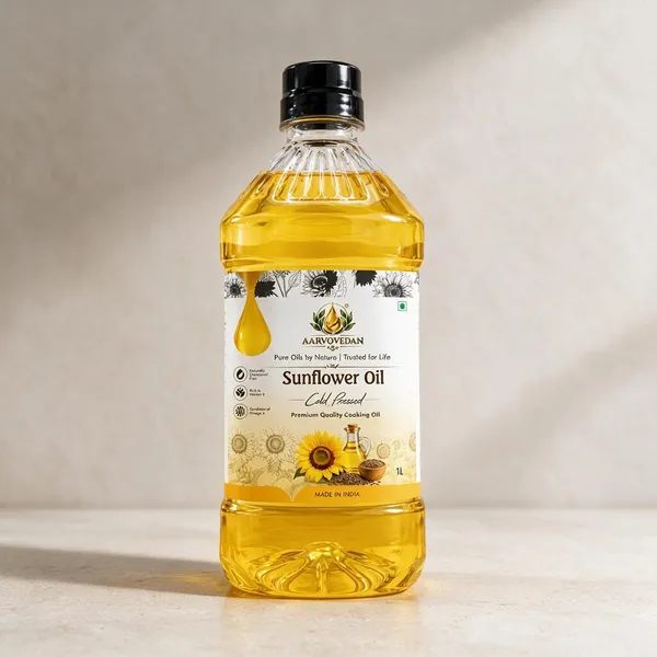 Aarvovedan_Sunflower_Oil_Cold_Pressed_1L