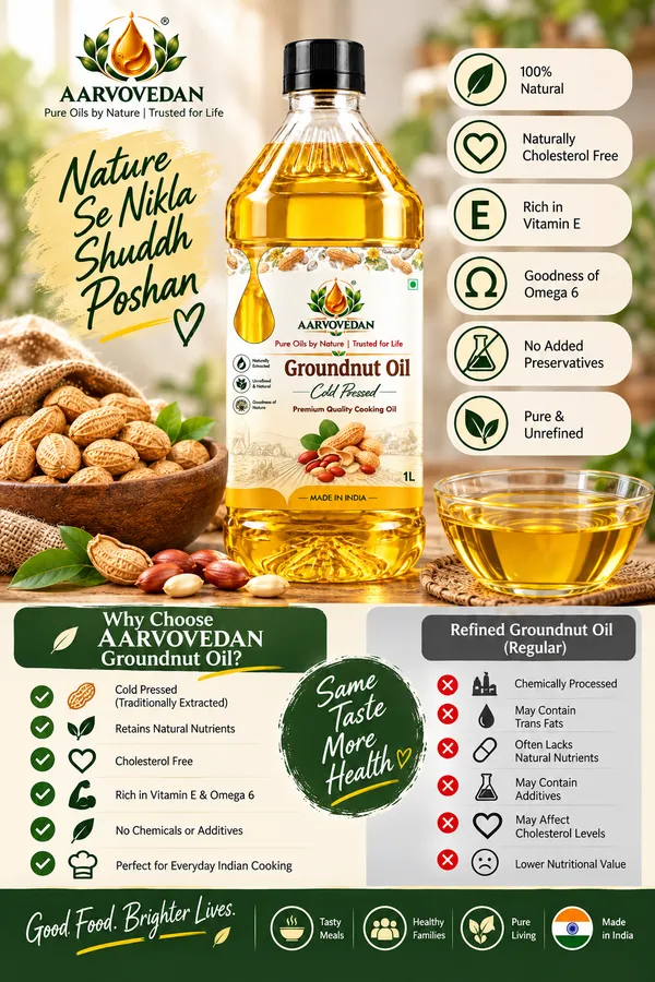Aarvovedan_Groundnut_Oil_Cold_Pressed_1L