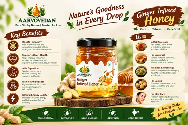 Aarvovedan_Ginger_Infused_Honey_55G_Combo_Pack_Of_3