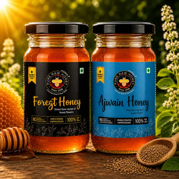 Everyday_Nature_Duo_-Forest_Honey_+_Ajwain_Honey_(2_x_250_g)