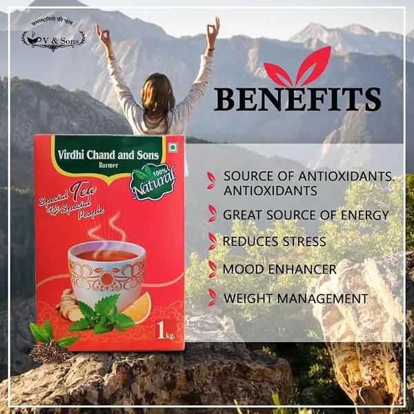 Virdhichand_And_Sons_Organic_Masala_Tea_Powder_Ginger_Tulsi_Lemon_Spearmint