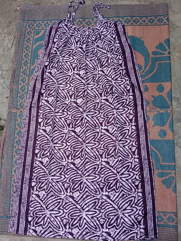 Purple_Cotton_Batik_Print_Shoulder_Tie_Maxi_Dress_For_Women