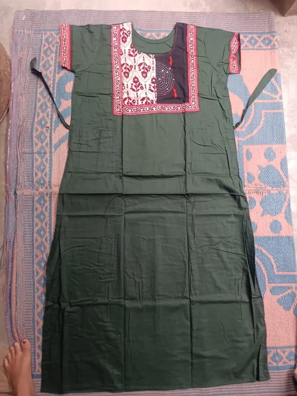 Green_Cotton_Relaxed_Fit_Printed_Yoke_Maxi_Dress_For_Women