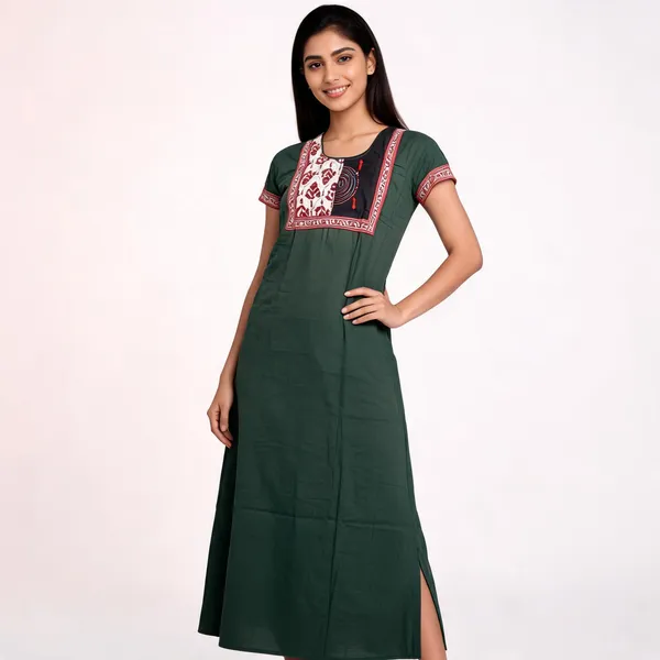 Green_Cotton_Relaxed_Fit_Printed_Yoke_Maxi_Dress_For_Women