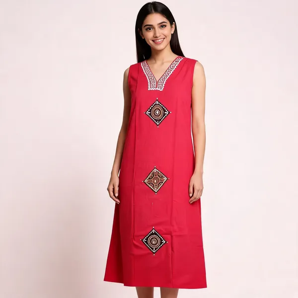 Pink_Cotton_Embroidered_Sleeveless_Kurta_For_Women
