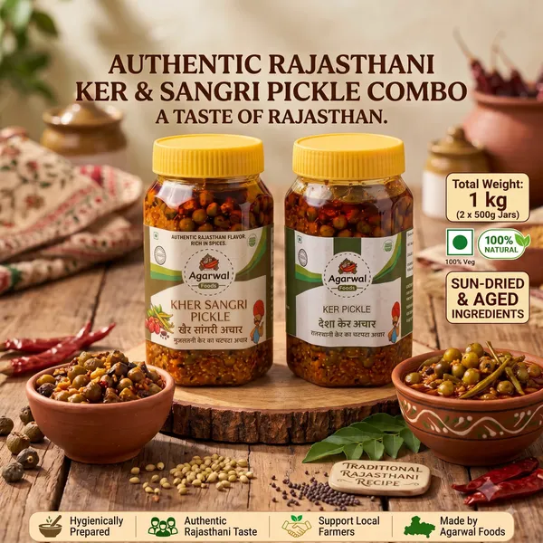 Premium_Ker_Sangri_&_Ker_Achaar_Combo_–_Authentic_Rajasthani_Taste_|_Pack_of_2