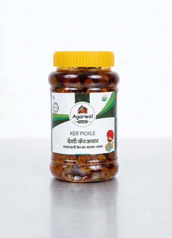 Rajasthani_Combo_Sangri,Kair_and_lehsun_chutney