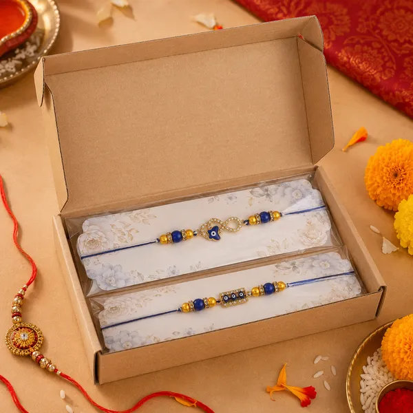 Rakhi_Set_Of_2_With_Roli_Chawal_Pack