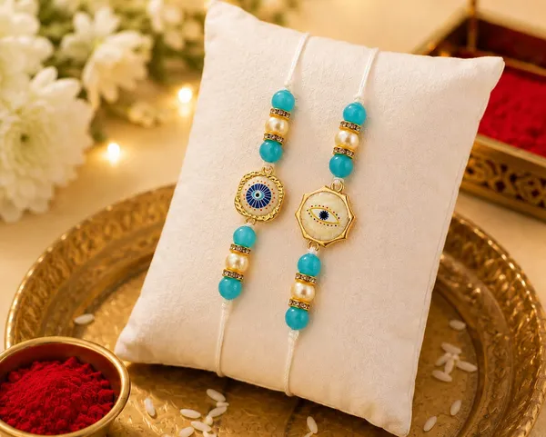 Rakhi_Set_Of_2_With_Roli_Chawal_Pack