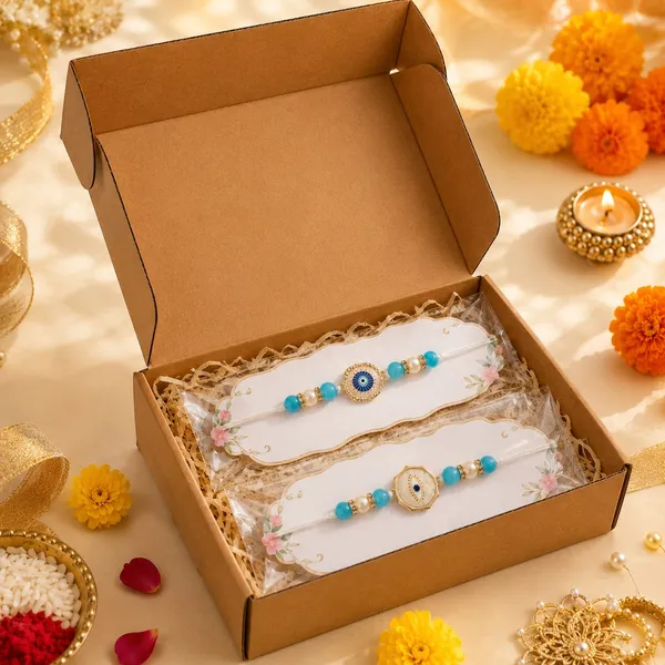 Rakhi_Set_Of_2_With_Roli_Chawal_Pack