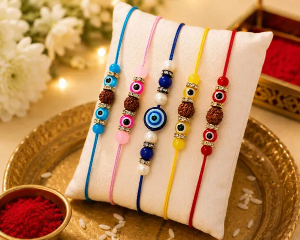 Rakhi_Set_Of_5_With_Roli_Chawal_Pack