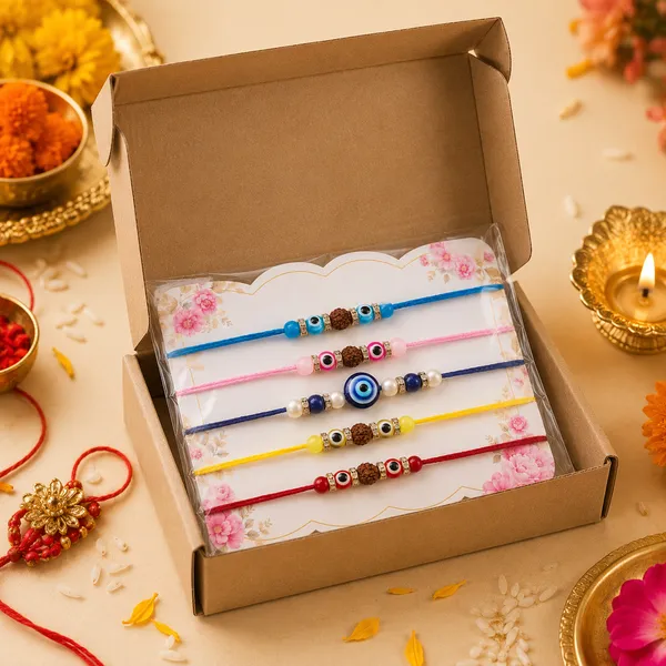 Rakhi_Set_Of_5_With_Roli_Chawal_Pack