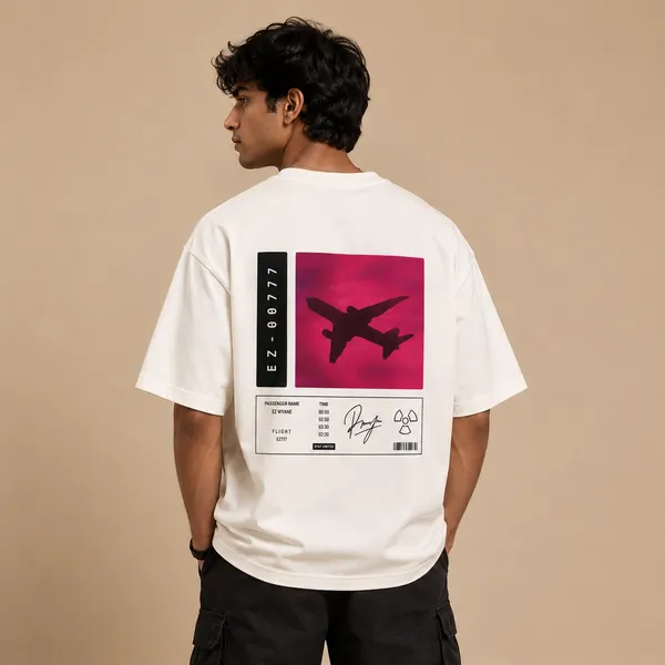 Ezion_Retro_Flight_French_Terry_Cotton_Oversized_T-Shirt_For_Unisex