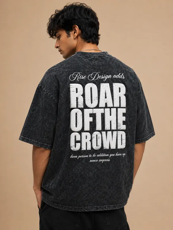 Roar_of_The_Crowd_Oversized_Acid_Wash_T-Shirt_For_Men
