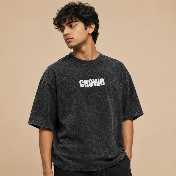 Roar_of_The_Crowd_Oversized_Acid_Wash_T-Shirt_For_Men