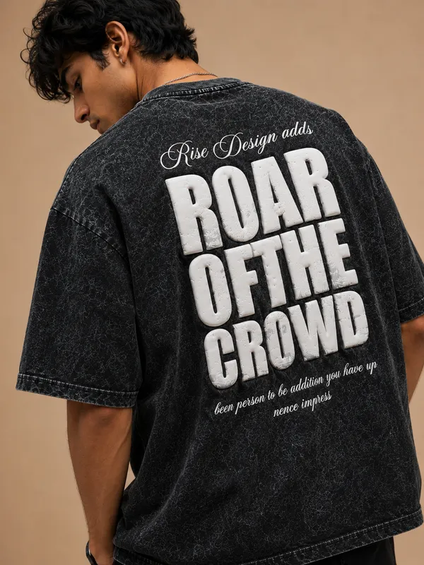 Roar_of_The_Crowd_Oversized_Acid_Wash_T-Shirt_For_Men