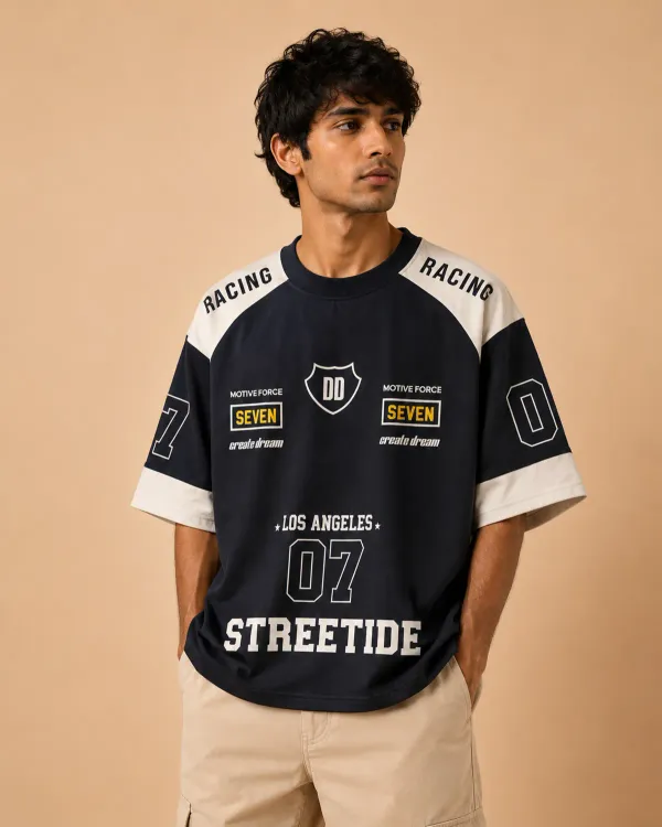 Motorspot_Stresstied_07_(Navy_Blue)_Cotton_Oversized_T-Shirt_For_Men