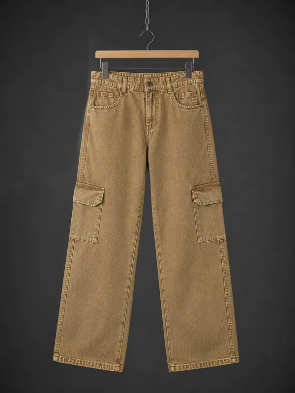 Light_Brown_Desert_Camel_Jeans_For_Men