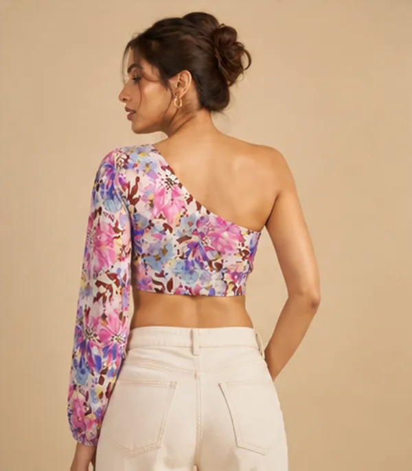 One_Shoulder_Crop_Top_For_Women