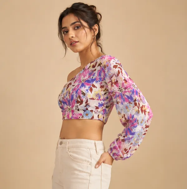 One_Shoulder_Crop_Top_For_Women