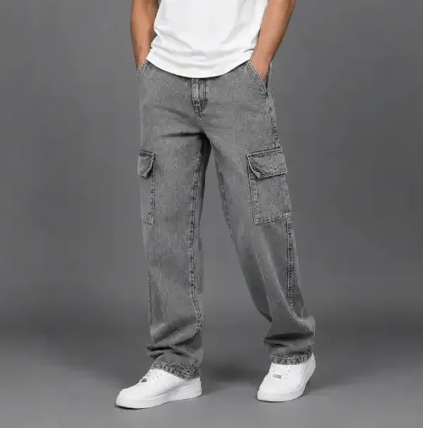 Ash_Grey_Ice_Washed_Denim_Jeans_For_Men