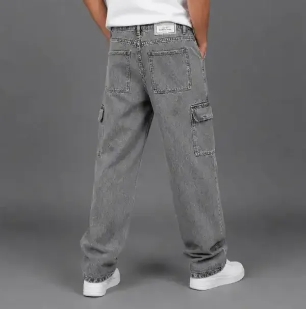 Ash_Grey_Ice_Washed_Denim_Jeans_For_Men