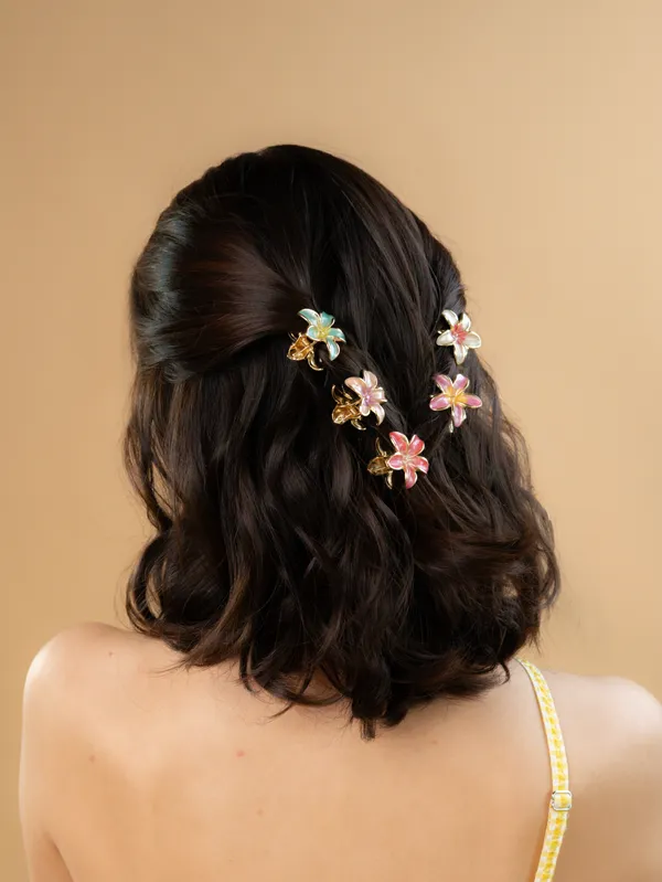 Pack_Of_6_-_Enamel_Bloom_Flower_Small_Hair_Accessory