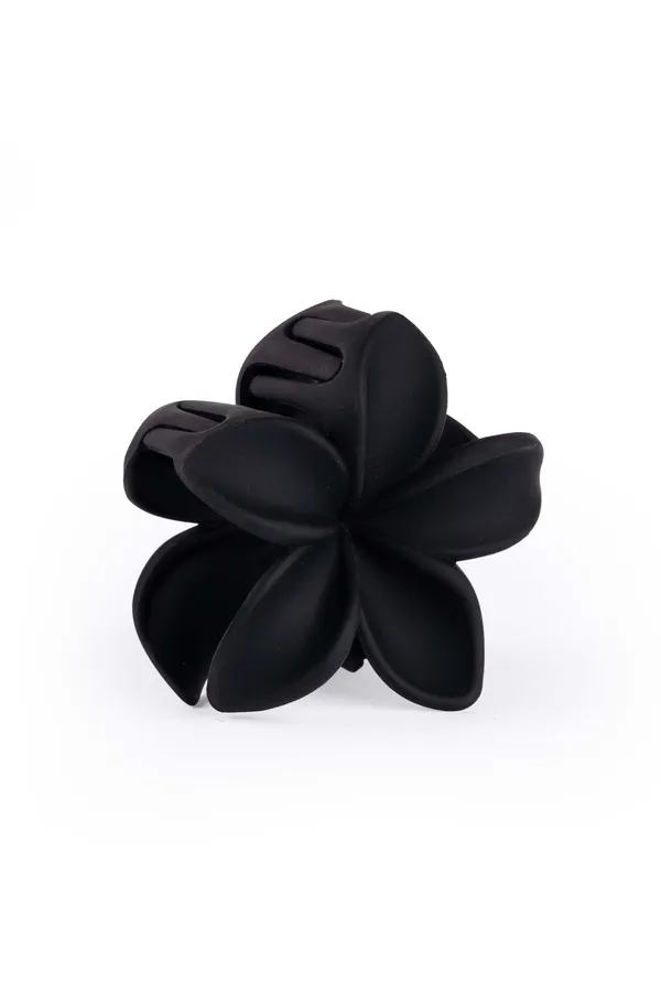 Matte_Flower_Claw_Medium_Matte_Black_Single_Claw_Clip