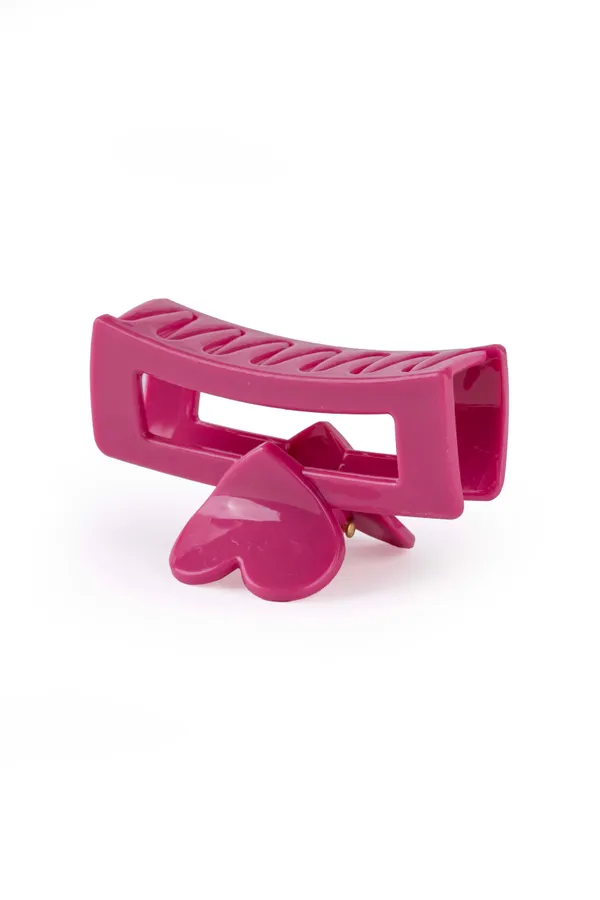 Heart_Frame_Claw_Medium_Hot_Pink_Single_Claw_Clip