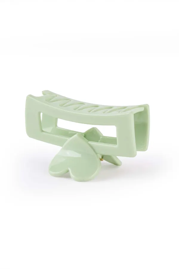 Heart_Frame_Claw_Medium_Mint_Frost_Claw_Clip