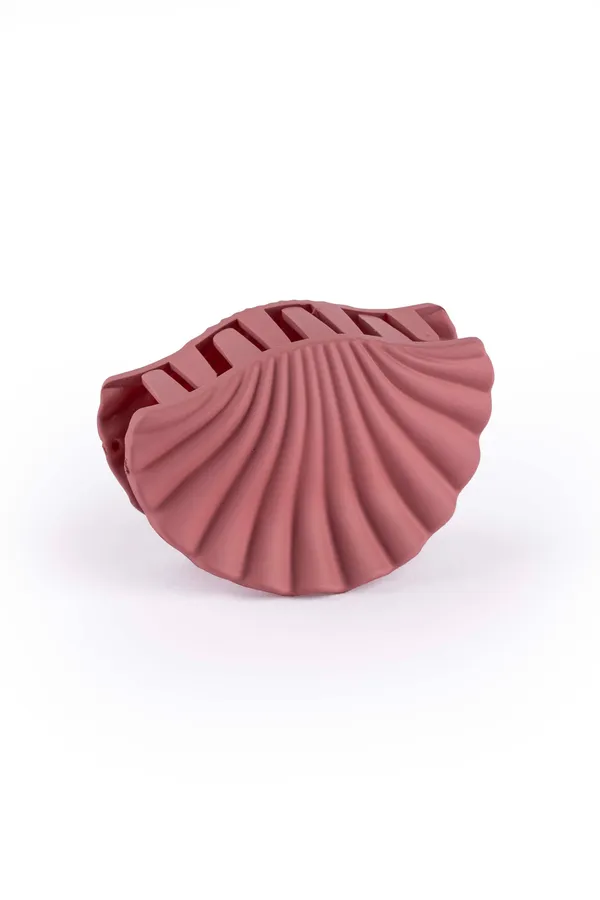 Matte_Shell_Claw_Medium_Coral_Red_Single_Claw_Clip