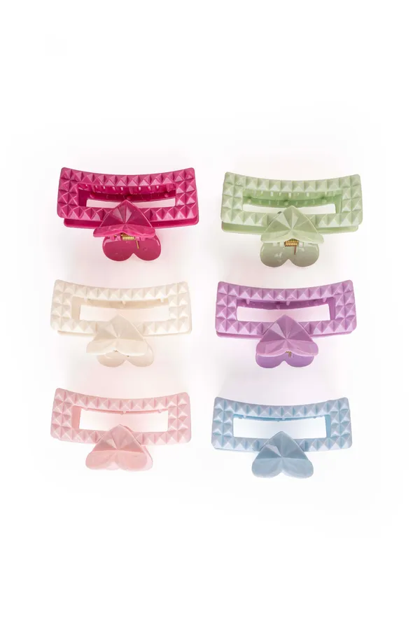 Studded_Heart_Frame_Claw_Medium_Pack_Of_6_Claw_Clip