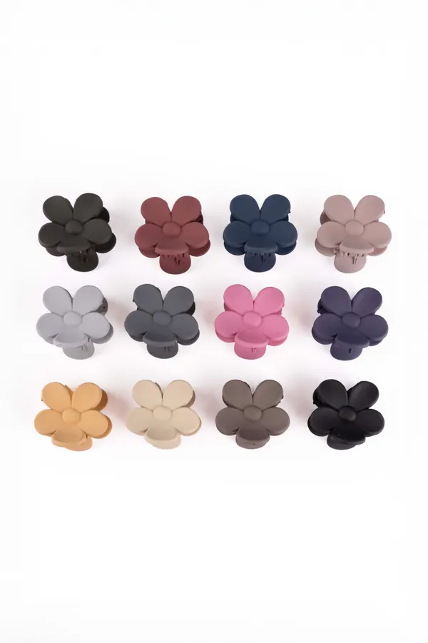 Matte_Daisy_Claw_Small_Pack_Of_12_Claw_Clip