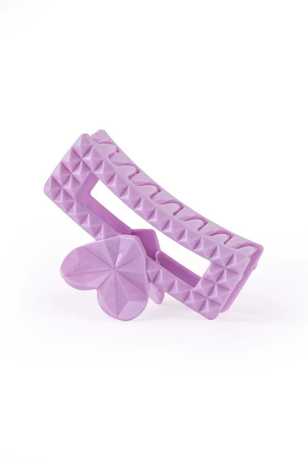 Studded_Heart_Frame_Claw_Medium_Lavender_Purple_Claw_Clip