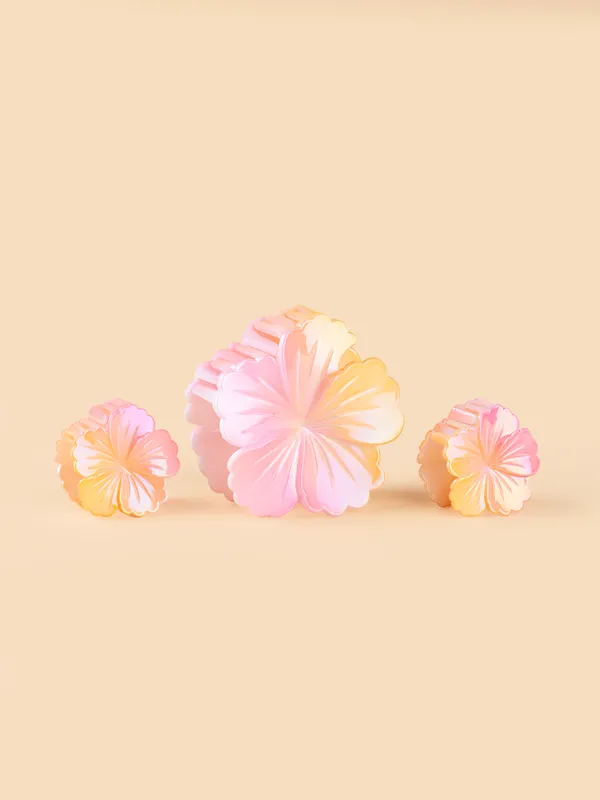 Pastel_Bloom_Set_Large_2_Small_Peach_Blossom_Hair_Clip_Set