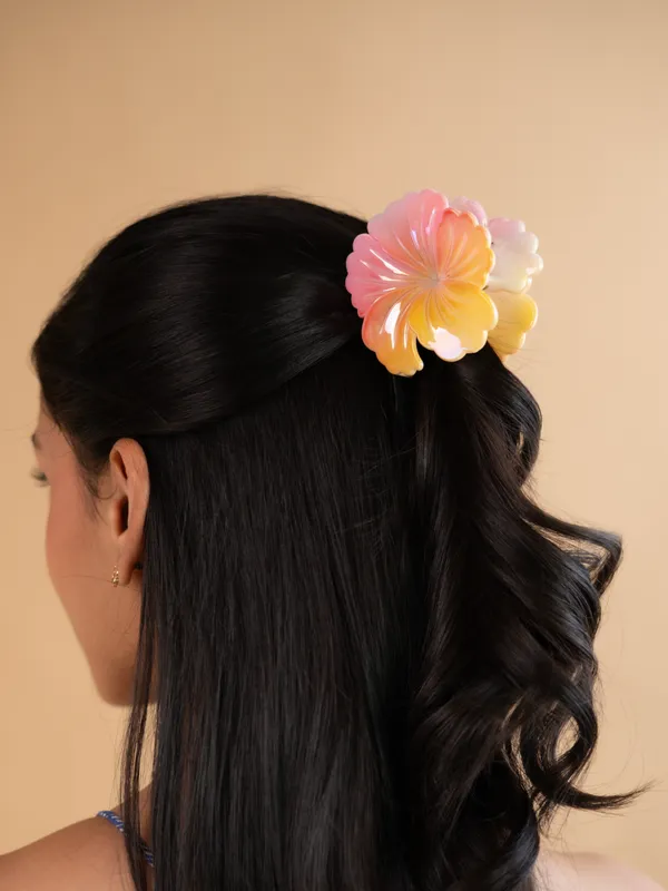 Pastel_Bloom_Set_Large_2_Small_Peach_Blossom_Hair_Clip_Set