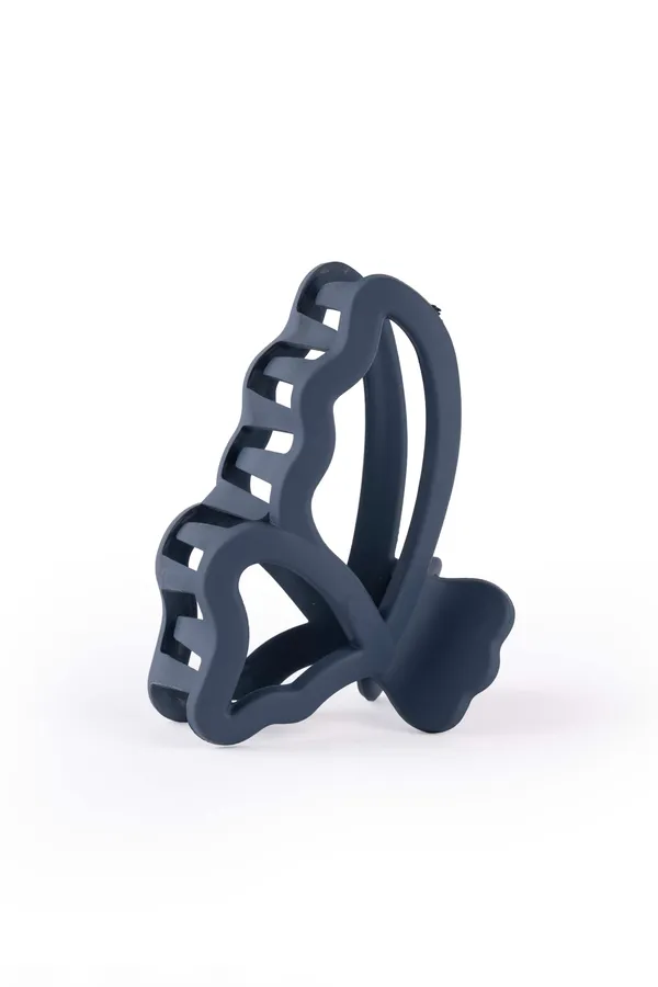 Matte_Butterfly_Claw_Medium_Slate_Blue_Single_Claw_Clip