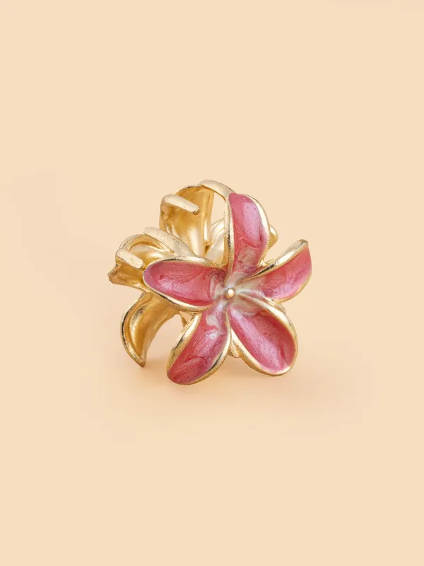 Enamel_Bloom_Flower_Small_Berry_Rose_Single_Hair_Accessory