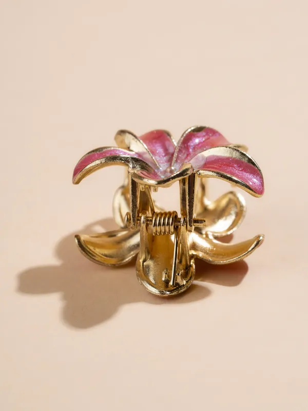 Enamel_Bloom_Flower_Small_Berry_Rose_Single_Hair_Accessory