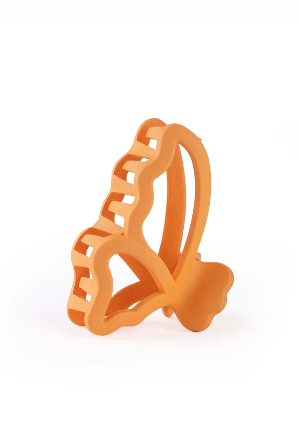 Matte_Butterfly_Claw_Medium_Mustard_Yellow_Claw_Clip