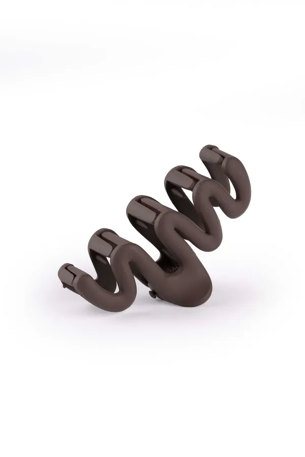 Wavy_Claw_Medium_Espresso_Brown_Single_Claw_Clip